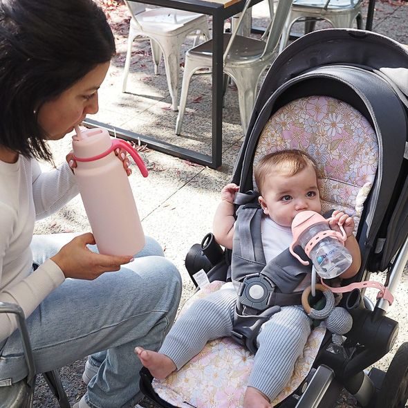 B.BOX UNIVERZÁLNÍ PÁSEK - SVĚTLE RŮŽOVÝ - PŘÍSLUŠENSTVÍ K HRNEČKŮM - KRMENÍ