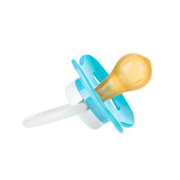 CANPOL BABIES DUDLÍK KAUČUKOVÝ TŘEŠINKA BUNNY&COMPANY 0-6M 1KS MODRÝ - ŠIDÍTKA A DOPLŇKY - KRMENÍ