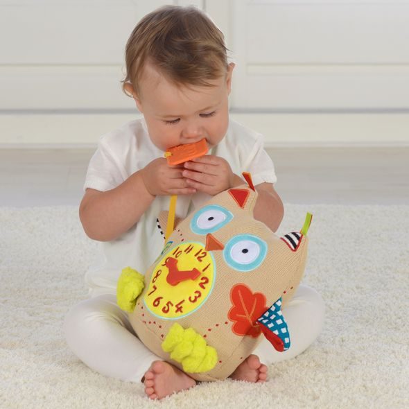 DOLCE SOVIČKA JŮLIE S HODINAMI - AKTIVNÍ HRAČKY - PRO DĚTI