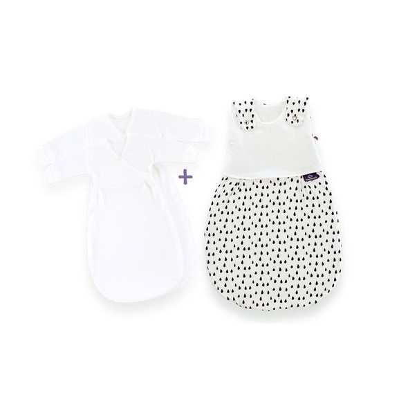 TRÄUMELAND SPACÍ PYTEL LIEBMICH 3DÍLNÝ SET TROPFEN SCHWARZ 80/86 - SPACÍ PYTLE - SPINKÁNÍ