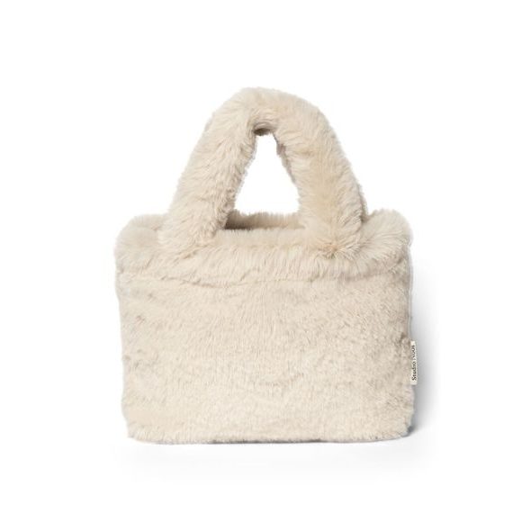 STUDIO NOOS FAUX FUR MINI HANDBAG NATURAL - DOPLŇKY - PRO MAMINKY