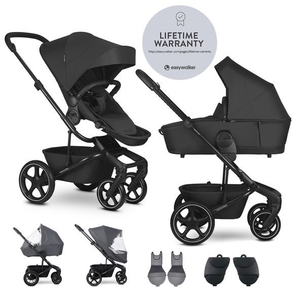 EASYWALKER SET XL KOČÁREK KOMBINOVANÝ HARVEY NXT S PŘÍSLUŠENSTVÍM DEEP BLUE - DVOJKOMBINACE - KOČÁRKY A PŘÍSLUŠENSTVÍ