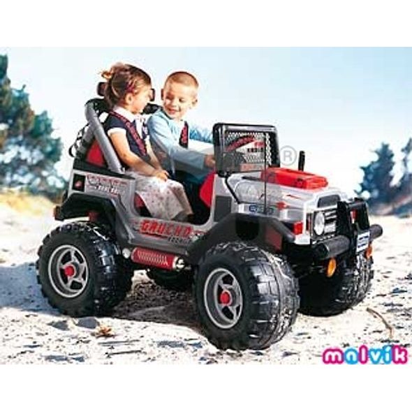 PEG PEREGO VOZÍTKO GAUCHO ROCKIN - ELEKTRICKÁ VOZÍTKA - PRO DĚTI