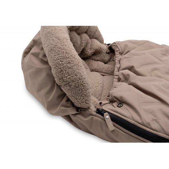 JOLLEIN FUSAK DO KOČÁRKU EMBOSSED MILKY COFFEE - FUSAKY DO KOČÁRKU - KOČÁRKY A PŘÍSLUŠENSTVÍ