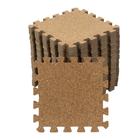 RIALTO BABY HRACÍ PODLOŽKA Z KORKOVÝCH PUZZLÍ 180X120CM - HRACÍ PODLOŽKY NA ZEM - SPINKÁNÍ