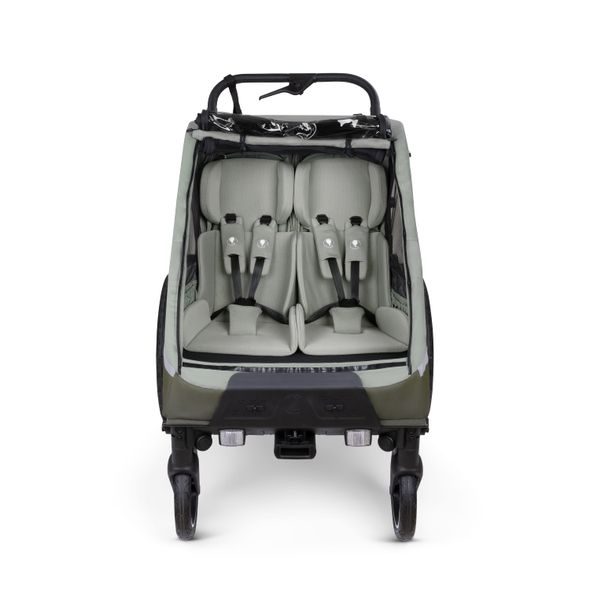 ABC DESIGN BIKE TRAILER TOUR OLIVE - CYKLOSEDAČKY A VOZÍKY ZA KOLO - NOŠENÍ & SPORT