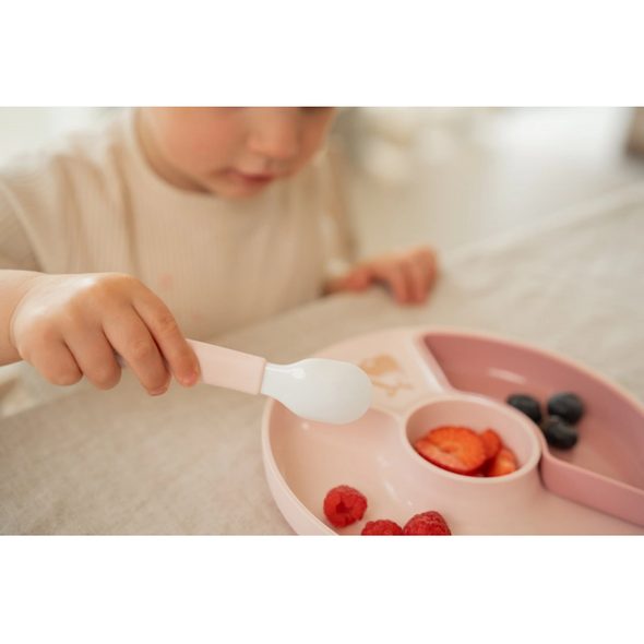 LITTLE DUTCH DĚTSKÝ TALÍŘ DĚLENÝ FAIRY GARDEN - MISKY, TALÍŘKY A PODLOŽKY - KRMENÍ