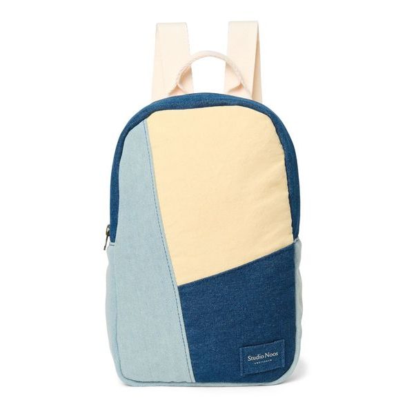 STUDIO NOOS PACKWORK MINI BACKPACK BATŮŽEK DENIM - ORGANIZÉRY A KOŠÍKY - KOČÁRKY A PŘÍSLUŠENSTVÍ