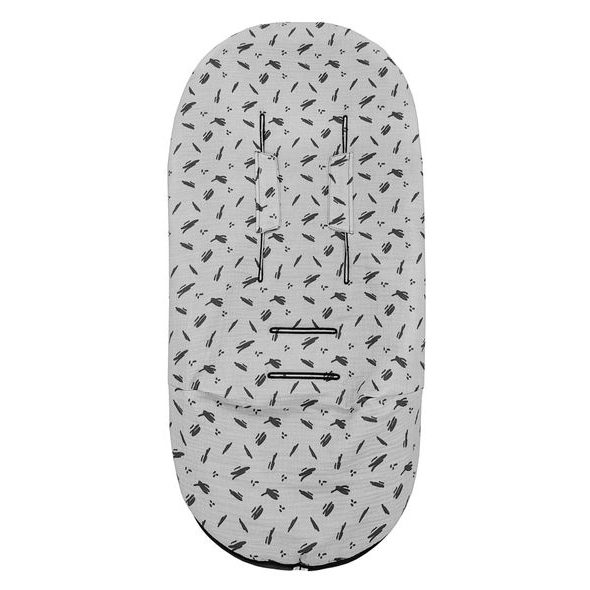 EMITEX NOVOROZENECKÝ FUSAK MUŠELÍN CRAZY NOTES - FUSAKY DO AUTOSEDAČKY - AUTOSEDAČKY A PŘÍSLUŠENSTVÍ