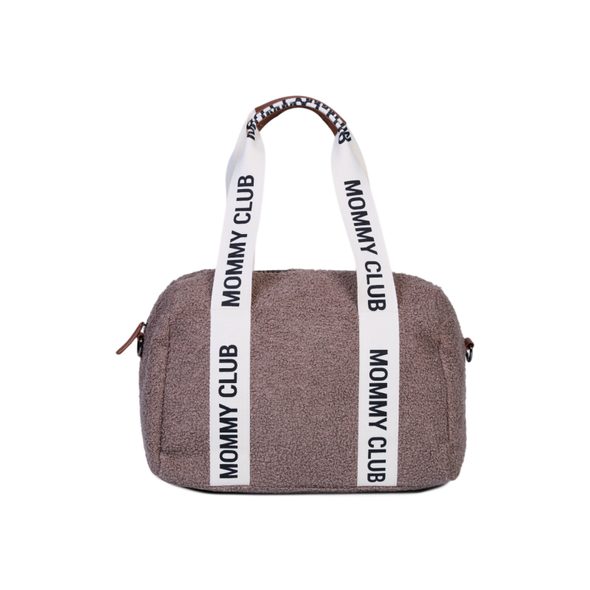 CHILDHOME PŘEBALOVACÍ TAŠKA MOMMY CLUB SIGNATURE TEDDY SOFT BROWN - PŘEBALOVACÍ TAŠKY - KOČÁRKY A PŘÍSLUŠENSTVÍ
