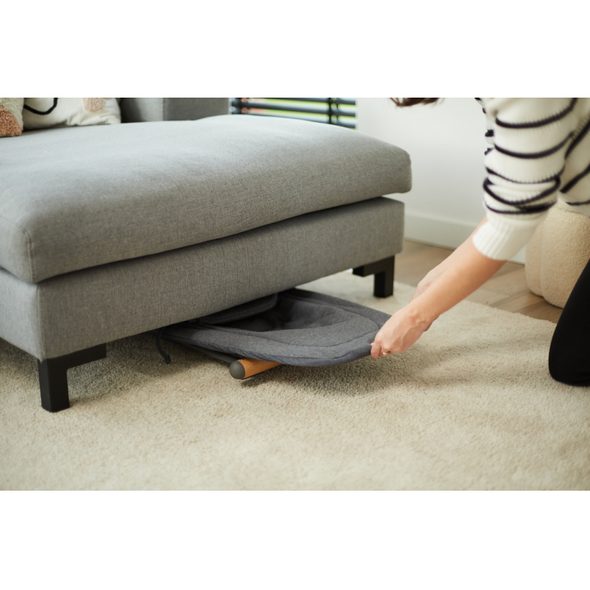 CHILDHOME LEHÁTKO SKLÁDACÍ EVOLUX NATURAL ANTHRACITE - LEHÁTKA A HOUPADLA - SPINKÁNÍ