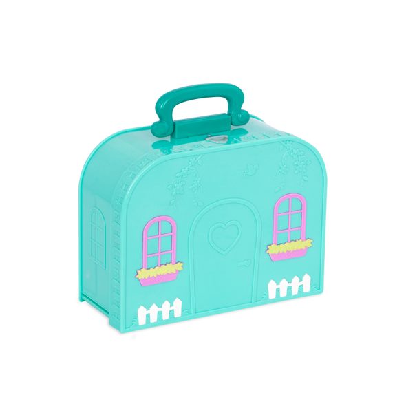 LI'L WOODZEEZ SADA V KUFŘÍKU OBÝVACÍ POKOJ - DOPLŇKY PRO FIGURKY - PRO DĚTI