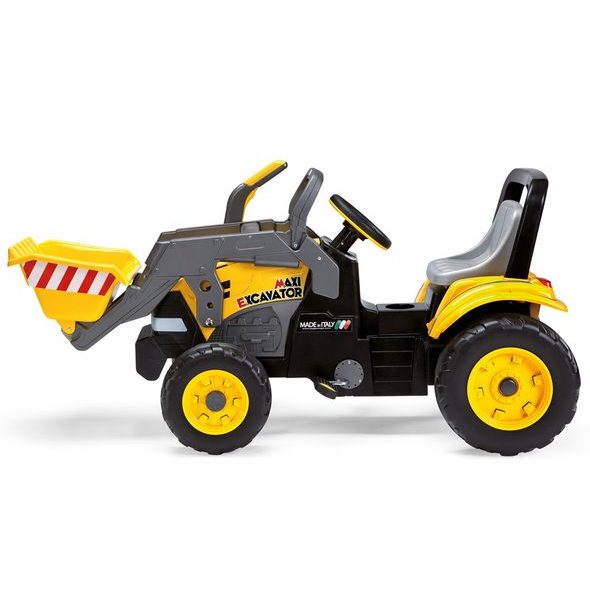 PEG PEREGO VOZÍTKO MAXI EXCAVATOR - ELEKTRICKÁ VOZÍTKA - PRO DĚTI