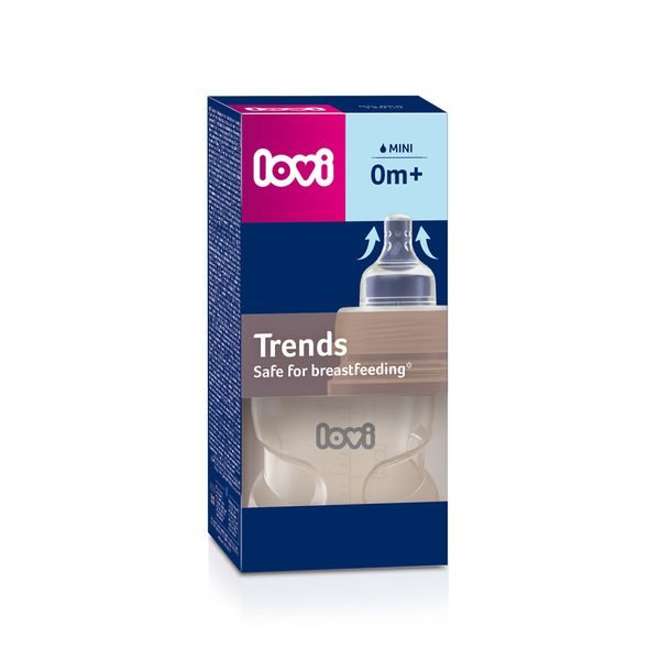 LOVI LAHEV TRENDS 120ML BÉŽOVÁ - KOJENECKÉ LAHVE - KRMENÍ