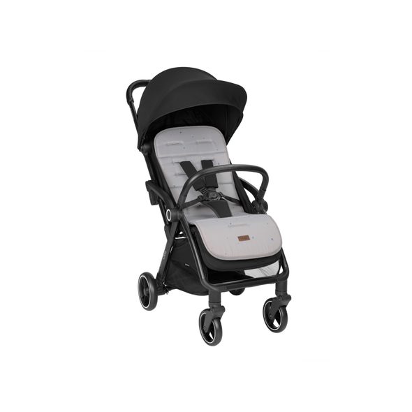 KIKKABOO SEDACÍ PODLOŽKA DO KOČÁRKU DREAMY FIELDS GREY - PODLOŽKY DO KOČÁRKU - KOČÁRKY A PŘÍSLUŠENSTVÍ