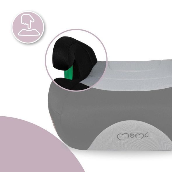 MOMI PODSEDÁK MOMI VENKO ISOFIX I-SIZE ŠEDÝ - AUTOSEDAČKY 15-36KG - AUTOSEDAČKY A PŘÍSLUŠENSTVÍ