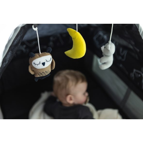 KIDNORT CESTOVNÍ POSTÝLKA KIDNORT STUGAN SVĚTLE ŠEDÁ - CESTOVNÍ POSTÝLKY - SPINKÁNÍ