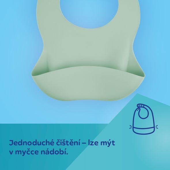 CANPOL BABIES SILIKONOVÝ BRYNDÁK S KAPSOU KRÉMOVÝ - BRYNDÁKY - KRMENÍ