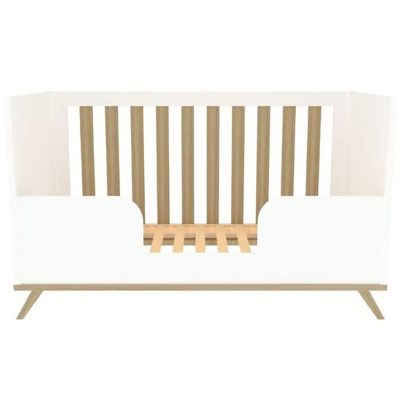 VARIABILNÍ POSTÝLKA FAKTUM SIENNA WHITE 70X140 CM - DŘEVĚNÉ POSTÝLKY - SPINKÁNÍ