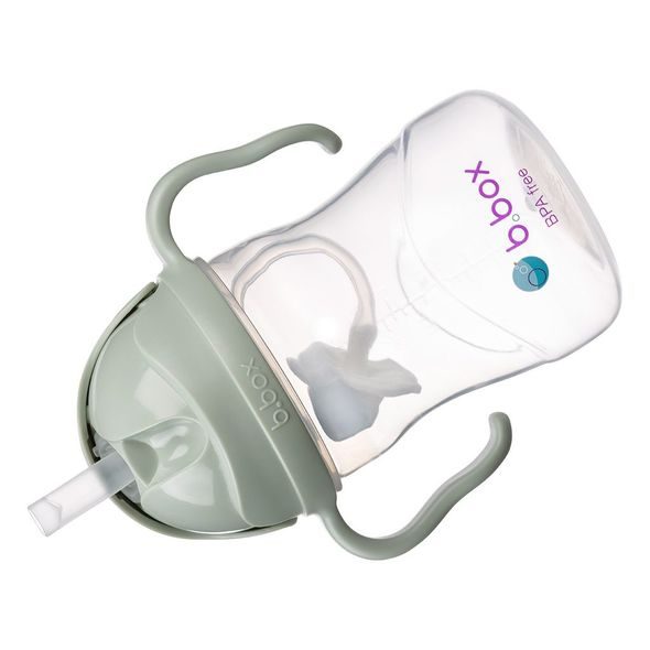 B.BOX HRNEČEK S BRČKEM - ZELENÝ 240 ML - DĚTSKÉ HRNEČKY - KRMENÍ