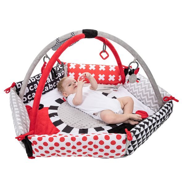 CANPOL BABIES KONTRASTNÍ HRACÍ DEKA SENSORY - HRACÍ DEKY - PRO DĚTI