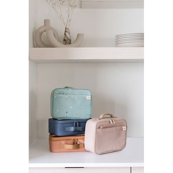 3 SPROUTS TAŠKA NA SVAČINU RECYCLED TERRAZZO GREEN - KRABIČKY NA SVAČINU - KRMENÍ