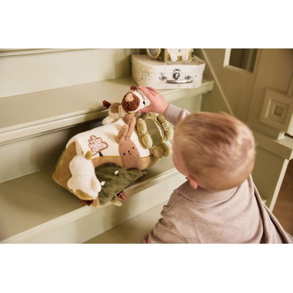 JOLLEIN POLŠTÁŘEK TROJHRANNÝ S AKTIVITAMI TINY PARK - HRA NA BŘÍŠKU - PRO DĚTI