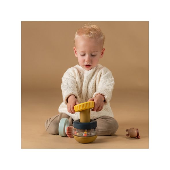 TAF TOYS PYRAMIDA MEDVĚD - STOHOVACÍ HRAČKY - PRO DĚTI