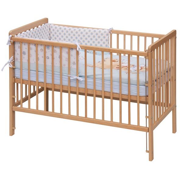 SCARLETT SOUPRAVA DO POSTÝLKY 6-DÍLNÁ GRISI MODRÁ 90X120CM - POVLEČENÍ DO POSTÝLKY - SPINKÁNÍ