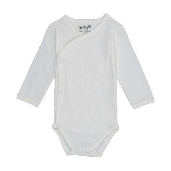 LODGER ROMPER LS SOLID CLOUD DANCER 56 - BODY - PRO DĚTI