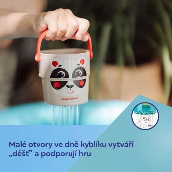 CANPOL BABIES KYBLÍKY DO VODY HELLO LITTLE 3 KS - HRAČKY DO VANY - PRO DĚTI