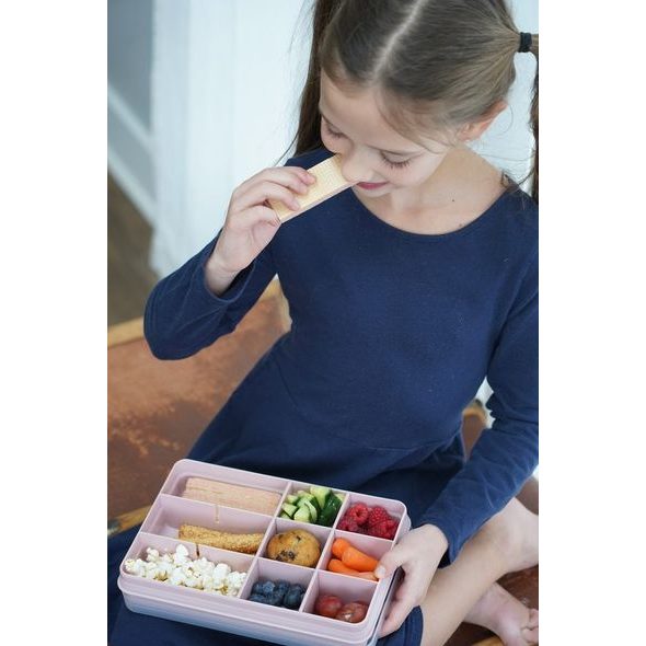 MELII SNACKLE BOX KRABIČKA NA SVAČINU 1368 ML - RŮŽOVÁ - KRABIČKY NA SVAČINU - KRMENÍ