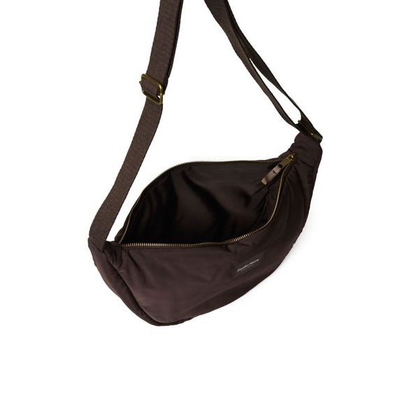 STUDIO NOOS PUFFY MINI FANNY PACK KABELKA BROWN - ORGANIZÉRY A KOŠÍKY - KOČÁRKY A PŘÍSLUŠENSTVÍ