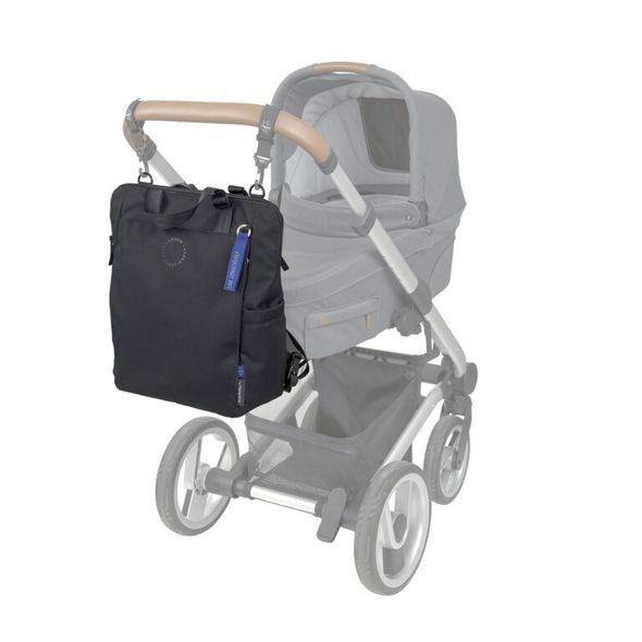 LÄSSIG FAMILY GREEN LABEL CONVERSION BACKPACK BLACK - PŘEBALOVACÍ BATOHY - KOČÁRKY A PŘÍSLUŠENSTVÍ