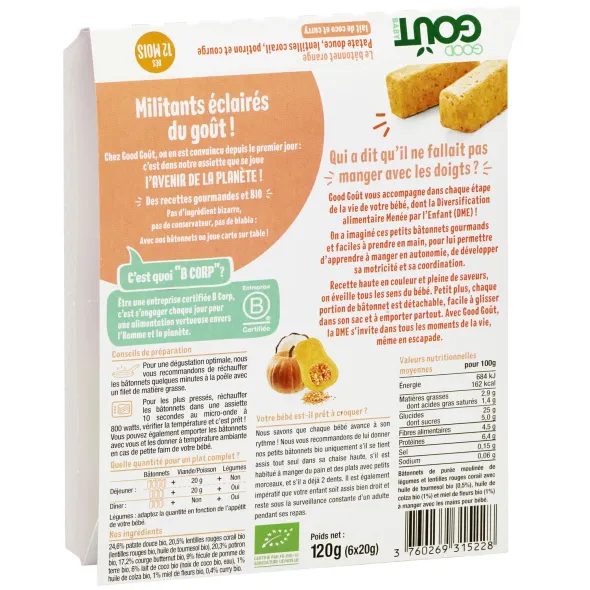 GOOD GOUT BIO BLW TYČINKY - TYČINKY/SUŠENKY - KRMENÍ