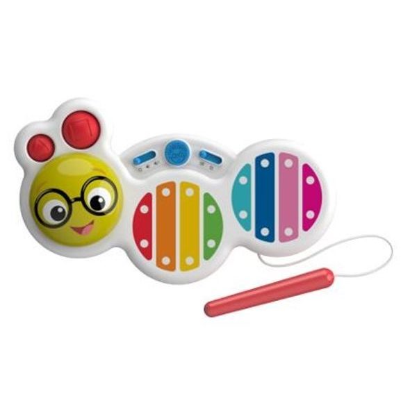 BABY EINSTEIN HRAČKA HUDEBNÍ XYLOFON CAL’S CURIOUS KEYS™ 12M+ - HUDEBNÍ NÁSTROJE - PRO DĚTI
