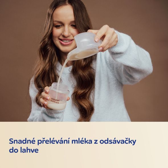 CANPOL BABIES SET LAHVÍ NATURAL SHAPE 150ML 2KS - KOJENECKÉ LAHVE - KRMENÍ