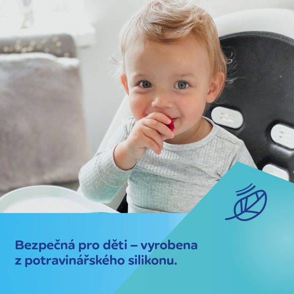 CANPOL BABIES SILIKONOVÁ DĚLENÁ MISKA S PŘÍSAVKOU DOTS 360ML RŮŽOVÁ - MISKY, TALÍŘKY A PODLOŽKY - KRMENÍ