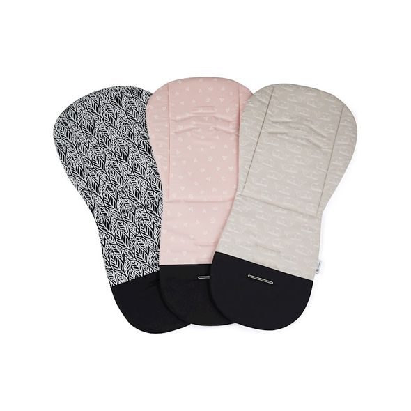 PETITE&MARS VLOŽKA DO KOČÁRKU FOAMY BEIGE WHALE - PODLOŽKY DO KOČÁRKU - KOČÁRKY A PŘÍSLUŠENSTVÍ