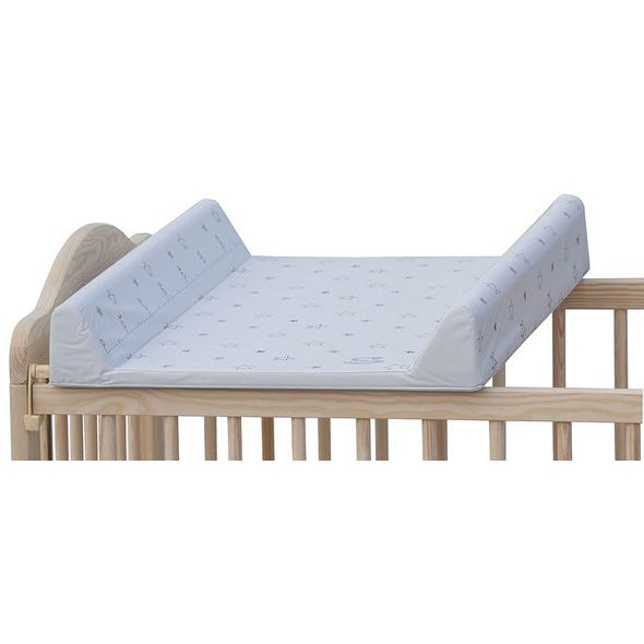 SCARLETT PŘEBALOVACÍ PODLOŽKA S PEVNOU VLOŽKOU HVĚZDIČKA 70X50CM BÍLÁ - PŘEBALOVACÍ PODLOŽKY - PŘEBALOVÁNÍ