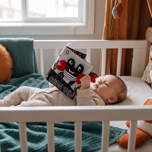 ZOPA SENZORICKÁ PLYŠOVÁ KNÍŽKA - KNÍŽKY PRO NEJMENŠÍ - PRO DĚTI