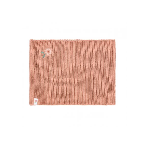 LITTLE DUTCH ŠÁLA PLETENÁ KRUHOVÁ DEEP PINK ONE SIZE - ČEPIČKY A KLOBOUČKY - PRO DĚTI