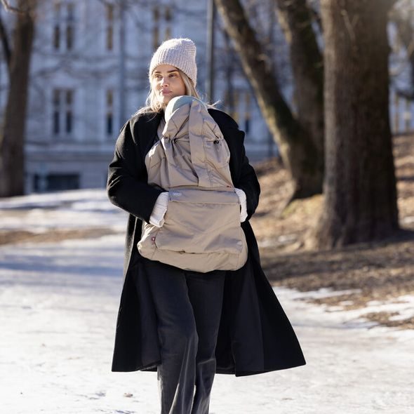 VOKSI VOKSI CARRIER COVER DARK SAND - DOPLŇKY K NOSÍTKŮM - NOŠENÍ & SPORT