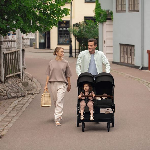 NUNA TRVL™ DUBL CAVIAR - KOČÁRKY PRO DVOJČATA - KOČÁRKY A PŘÍSLUŠENSTVÍ