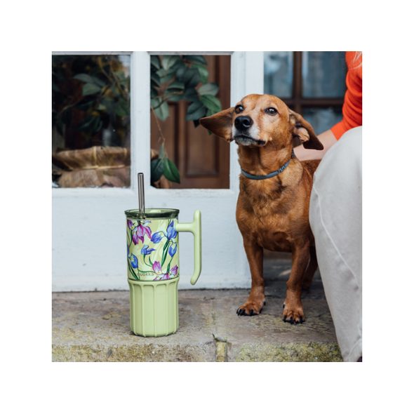 QUOKKA NEREZOVÝ TERMOHRNEK S BRČKEM UMI GREEN TEA 720 ML - TERMOOBALY A TERMOSKY - KRMENÍ
