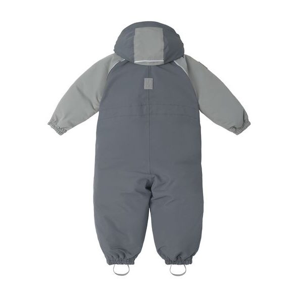 LEOKID ZIMNÍ KOMBINÉZA COLOR BLOCK FJORD GRAY VEL. 9 - 12 MĚSÍCŮ (VEL. 74) - ZIMNÍ KOMBINÉZY - PRO DĚTI