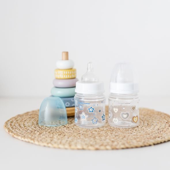 CANPOL BABIES LÁHEV SE ŠIROKÝM HRDLEM NEWBORN BABY 120ML - KOJENECKÉ LAHVE - KRMENÍ