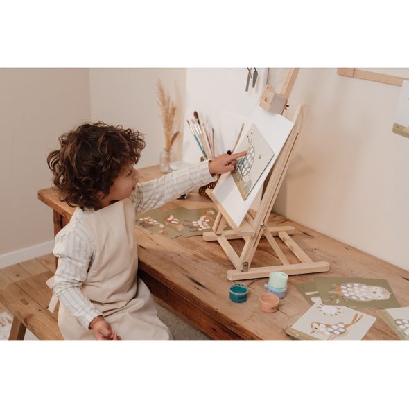 LITTLE DUTCH KREATIVNÍ SADA MALOVÁNÍ PRSTY FOREST FRIENDS - VÝTVARNÉ POMŮCKY A HRAČKY - PRO DĚTI