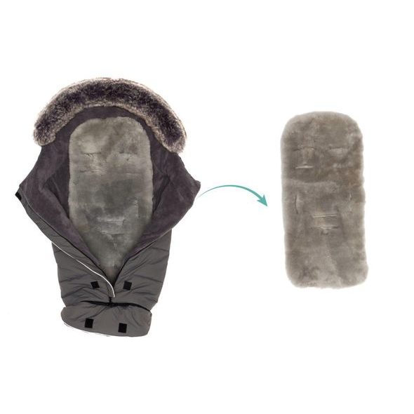 FILLIKID FUSAK ZIMNÍ MAVENSI GREY - FUSAKY DO KOČÁRKU - KOČÁRKY A PŘÍSLUŠENSTVÍ