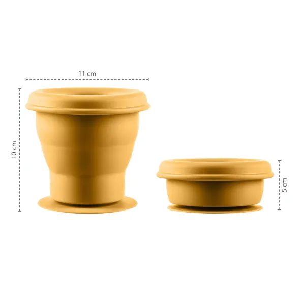 ZOPA SILIKONOVÁ MISKA NA SUŠENKY S PŘÍSAVKOU - MISKY, TALÍŘKY A PODLOŽKY - KRMENÍ